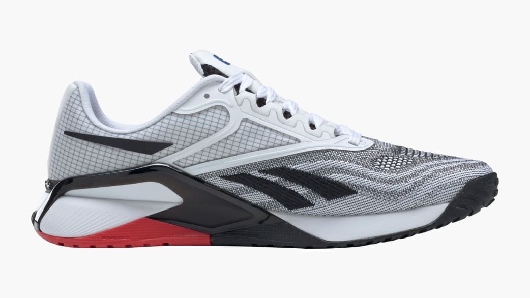 Red black and white reebok outlet